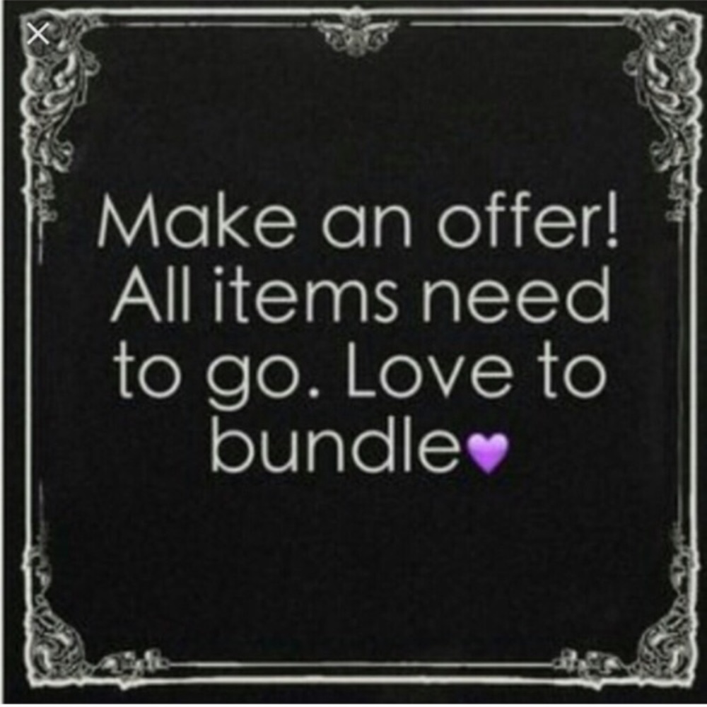 Make an offer or a bundle! (: